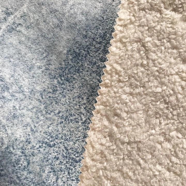Polyester Suede Fur Fabric For Clothing