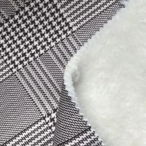 Houndstooth ispis antilop tkaninu