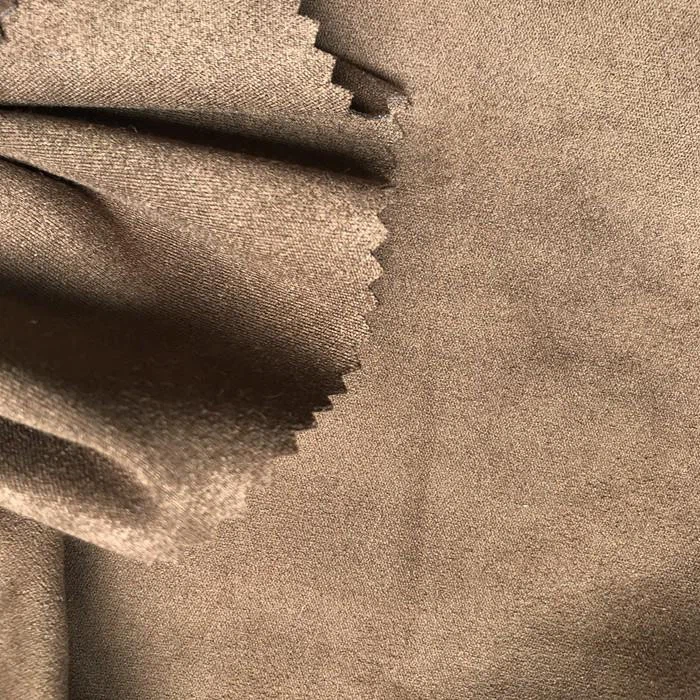 Spandex Suede Fabric For Garment