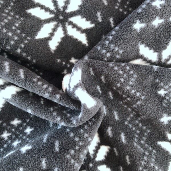 SNOW PRINT POLAR FLEECE