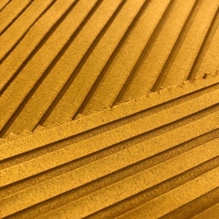 Crumpled Suede Fabric